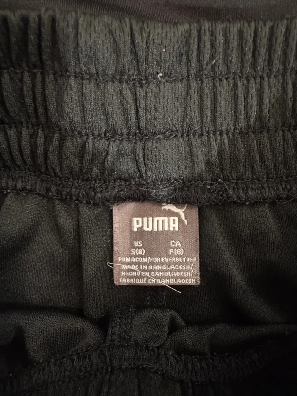 Puma Red Sleeveless Top with (2) Black Tee & Shorts Set